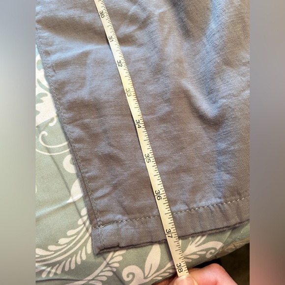 Blank NYC Gray Cotton High Waisted Paperboy Pants NWT - Picture 5 of 9